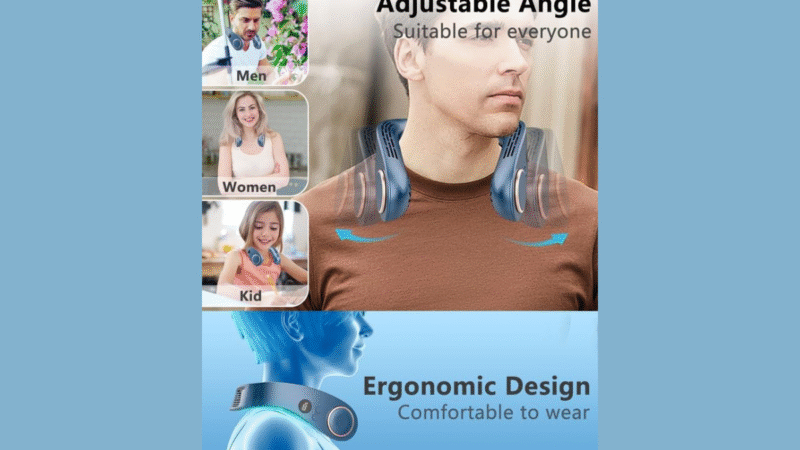 Stay Cool This Summer: The 2025 Upgrade Neck Fan Air Conditioner