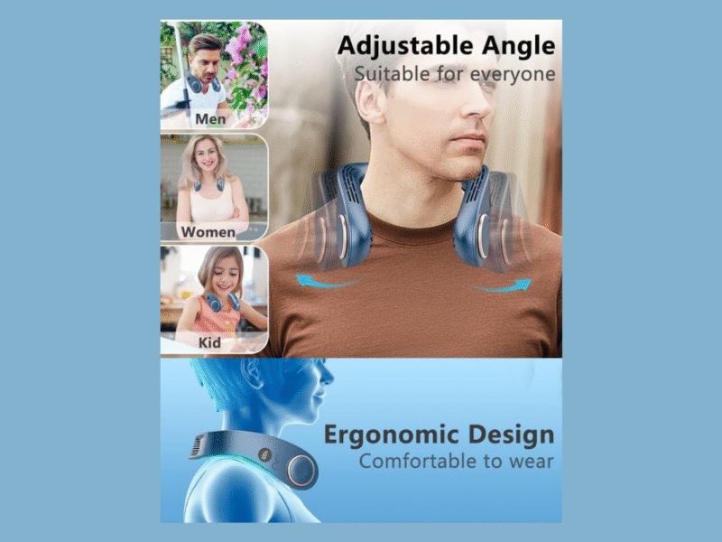Stay Cool This Summer: The 2025 Upgrade Neck Fan Air Conditioner